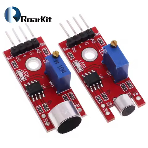 5/10PCS Microphone Voice Sound Sensor Detection Module For Arduino AVR PIC Analog Digital Output Sen