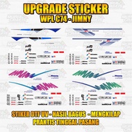 SUZUKI JIMNY C74 WPL RC STICKER UPGRADE