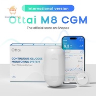 LionCart SG Ottai M8 CGM Glucose Sensor Diabetes Continuous Blood Sugar Monitoring Health Device
