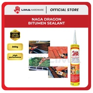 NAGA DRAGON Bitumen Sealant, Tar Hitam Gam Bumbung, Gam Bumbung- 300GRAM