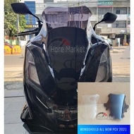 HITAM Windshield Pcx 160 Visor All New Pcx 160 2021 - Quality Black