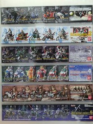 Bandai 幪面超人電單車扭蛋7套