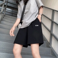 Women Shorts Black High Waist Wide Leg Short Pants Causal Plus Size Shorts for Women