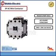 Shihlin Magnetic Contactor  60A 37KW/50HP  ~ 2NO+2NC ~ AC240/AC110/AC415