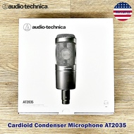 Audio Technica® Cardioid Condenser Microphone AT2035 ไมโครโฟนคอนเดนเซอร์ Cardioid พร้อมโช้คเมาท์แบบก