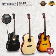 GAMMA Series 41 inch Acoustic Guitar with 4 band EQ (FT-G41-EQ)