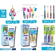 Jordan Toothbrush Jordan Children's Toothbrush All Variants/Step 1/Step 2/step3