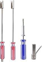 Woogim 11" & 7" BNC Screwdriver and F Connector Extraction Tool,Coax Security Key Tool Kit 1 Set for