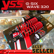 โช็ค YSS แท้ รุ่น G-SIX โช๊คหลังแต่ง WAVE ทุกรุ่น WAVE100S WAVE125R S X WAVE125i WAVE125ปลาวาฬ YSS  