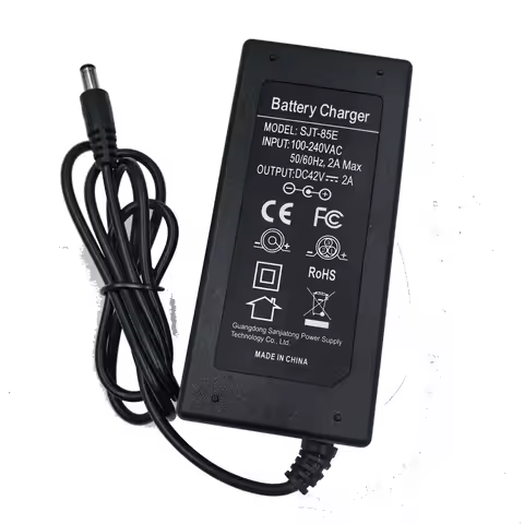 36V 2A Battery Charger Output 42V 2A Charger Lithium Li-ion Li-poly Charger For 10Series 36V Battery