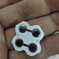 NEW 3DS Controller button Conductive fIlm Electro Set ABXY Buttons