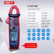 [UU61] เครื่องทดสอบมัลติมิเตอร์ขนาดเล็กแบบหนีบตัววัดขนาดเล็กแบบยูนิต Ut210e UT210D แอมป์มิเตอร์แอมมิ