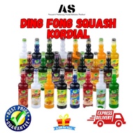 Kordial Ding Fong / Ding Fong Squash Kordial / Kordial Jus Thailand Halal