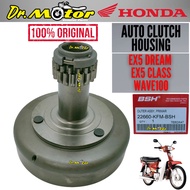 100% ORIGINAL HONDA EX5 DREAM EX5 CLASS WAVE 100 WAVE100 AUTO HOUSING ASSY MANGKUK MANGKOK AUTO CLUT