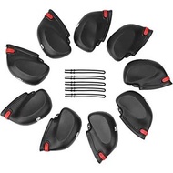 Others - Akvot 9 件組高爾夫球桿套、高爾夫球頭保護套、防水高爾夫球桿頭套、高爾夫球桿頭套、高爾夫配件