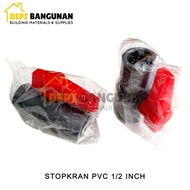 PVC Ballvalve PVC Stop Valve 1/ 2 inch - Ball Valve Stop Valve Stop Valve PASS