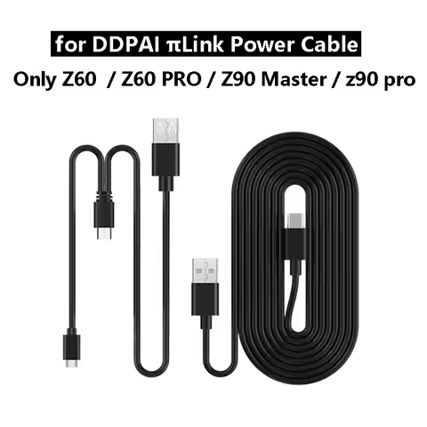 for DDPAI πLink Power Cable for Only Z60 / Z60 PRO / Z90 Master / z90 pro