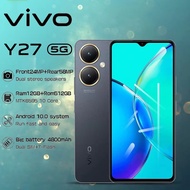 โทรศัพท์ ของแท้ VIVO Y27 5G โทรศัพท์มือถือ รองรับ2ซิม Smartphone 4G/5G โทรศัพท์สมา แรม12GB รอม512GB โทรศัพท์ถูกๆ มือถือ Mobile phone โทรศัพท์ถูกๆ มือถือราคาถูกๆ โทรศัพท์สำห รับเล่นเกม โทรสับราคาถูก มือถือ โทรศัพท์สำห ส่งฟรี โทรศัพท์ราคถูก