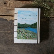 Time to say good morning. Notebook Handmade notebook Diary 筆記本 journal