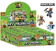 ✨💖 WHOLESALE l MineCraft Building Blocks l Steve Creeper Blaze Mine Craft Characters Birthday Party Gifts Building Sets Figures Collection Toys Kids Children Birthday Party Goodie Bag GIfts Easter Day Surprise Box