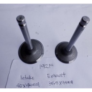 engine valve set 192f for aircooled diesel engine 18hp up to 20hp