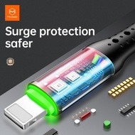 Mcdodo CA-7410/CA-7411 Auto Power Off USB Data Cable 3A Super Fast Quick Charging LED Indicator iP C