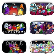 Cute Among Us Cartoon Pencil Case, Large Capacity Student Stationery Box