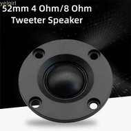 YELGIMY Audio Speaker, 4 Ohm/8 Ohm Round Tweeter Speakers, 52MM 10W-20W Silk Membrane