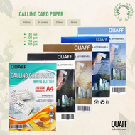 ePrinthings PhA4 Size QUAFF Double-sided Matte Calling Card Paper / Cardstock Paper (50sheets / pack