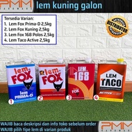 Promo yellow fox glue 168 plain gallon HPL melamine plywood glue discount