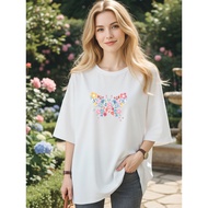 2Y516 [AIYOU] M-5XL Tshirt Crop Top T shirt Women Tshirt Clothes T-shirt Half Sleeve Loose High Kore