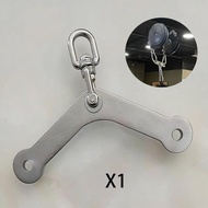 [bonprix7g] Pull Down Attachment Fitness Equipment Attachment Lightweight for Adults Stainless Steel