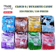 Cloud 9 / Dynamite Candy 320pcs / 150pcs (Choc/Milk/Strawberry/Blueberry/Butter Caramel/Lemon Iced T