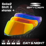 Spyder Spare Visor for Spike2.0/Phoenix2.0/Phoenix +/ SHIFT 3.0 Model