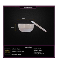 [25 pcs] Thinwall 200 ML, plastic container 200 ML, thinwall size 200 ML