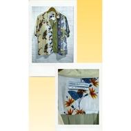 URBAN OUTF1TT3RS 100% viscose multi print button down short sleeve top preloved G