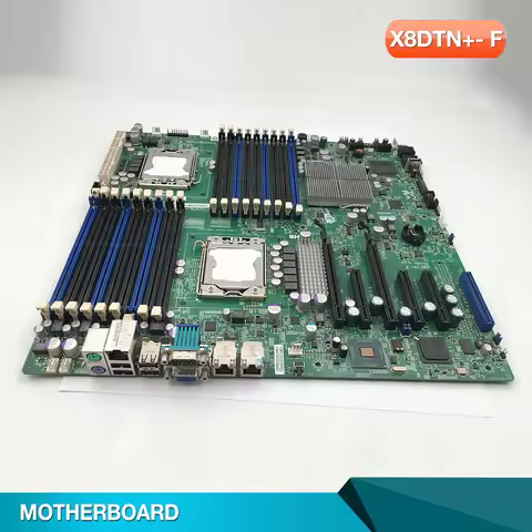 X8DTN+- F Two-way Server Motherboard X58 LGA1366 5520 Chip Support Xeon Processor 5600/5500 Series
