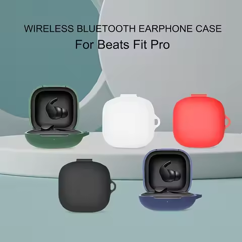Silicone Earbuds Protective Case Anti-drop Washable Wireless Earphone Shell Soild Color Dustproof fo