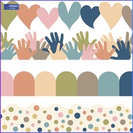 Waterproof Bulletin Board Border Sticker Bulletin Board Border Decoration Sticker Classroom Blackboa