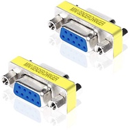 Gender Connector Series rs232 Db9 female-female - 9 pin Connector Db-9 rs-232 f-f