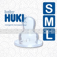 Pentil Dot HUKI Bulat Gepeng 1 Toples isi 18pcs Dot Bulat Gepeng HUKI