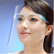 PROTECTIVE FACE SHIELD / TRANSPARENT FACE SHIELD - GLASSES + MASK MOUTH SHIELD FACE SHIELD BAND