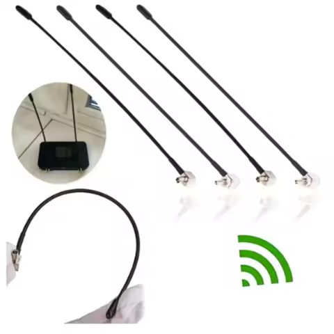 LTE Antenna TS9/CRC9 Connector 5dbi High Aerial for E398 E5372 E589 E392 Zte-MF61 MF62 Aircard 753s