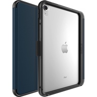 SYMMETRY FOLIO SERIES case for iPad 10th Gen (ONLY) - COASTAL EVENING (Clear/Black/Blue), Ultra-slee