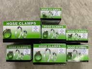 [ยกกล่อง] YDS เข็มขัดรัดท่อ ทุกขนาด กิ๊บรัดท่อ  แคมป์รัดท่อ เหล็กรัด เหล็กรัดสายยาง HOSE CLAMP