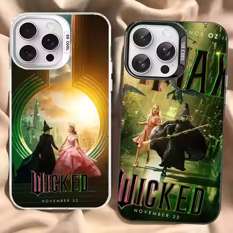 W-Wicked Part One Movie Phone Case For IPhone 17 Air 16 15 14 13 12 11 Pro Max Color Hard Cover