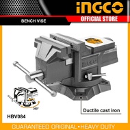 INGCO ปากกาจับชิ้นงานตั้งโต๊ะ 4 นิ้ว รุ่น HBV084 | ปากกาจับชิ้นงานตั้งโต๊ะ 6 นิ้ว รุ่น HBV086 | ปากก