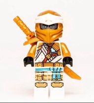 LEGO Ninjago Minifigure - Zane Golden Ninja Crystalized (njo760) 71770 71774