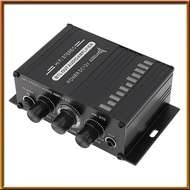 [V E C K] Power Amplifier Audio Karaoke Home Theater Amplifier 2 Channel Class D Amplifier USB/SD AUX Input