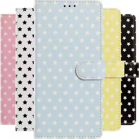 Cute Stars Case For Samsung Galaxy J710 J7 J3 J5 2016 A3 A5 2017 A6 Plus A8 A7 2018 A750 F06 F16 5G 